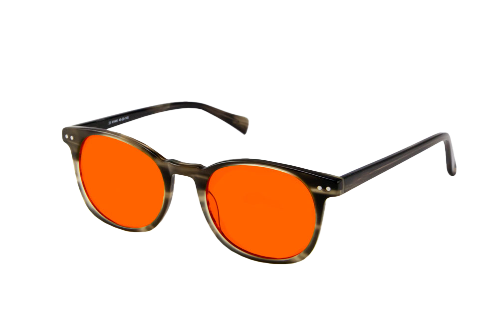 Arrow Blue Light Blocking Glasses Angled View