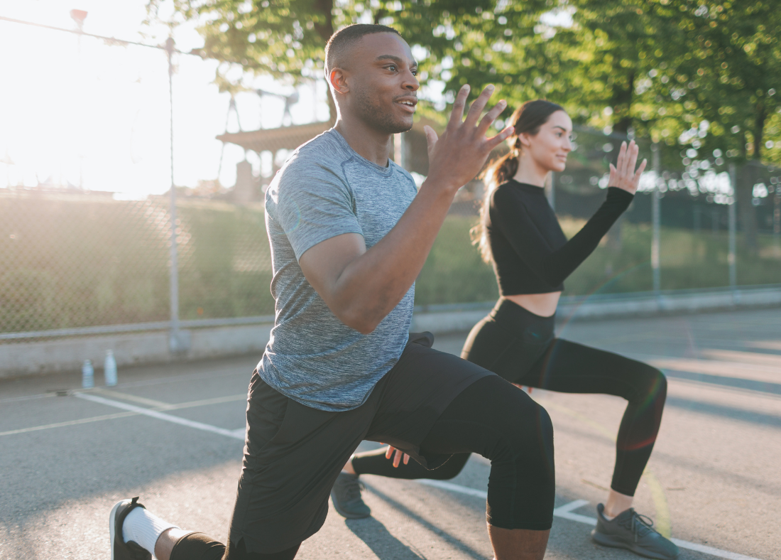 wellness loving couple