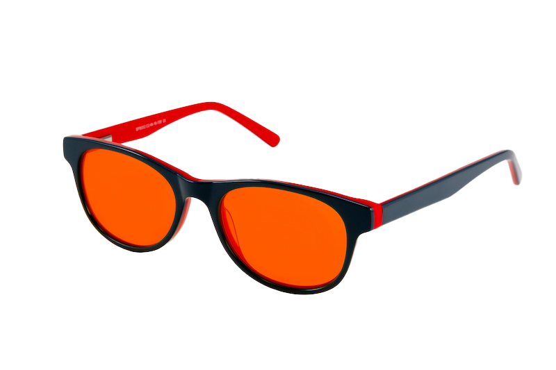 Piper Blue Light Blocking Glasses Angled View