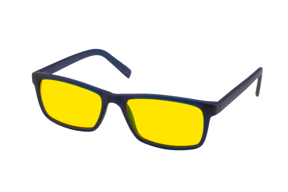 Hudson Light Sensitivity Glasses Prescription Angled View