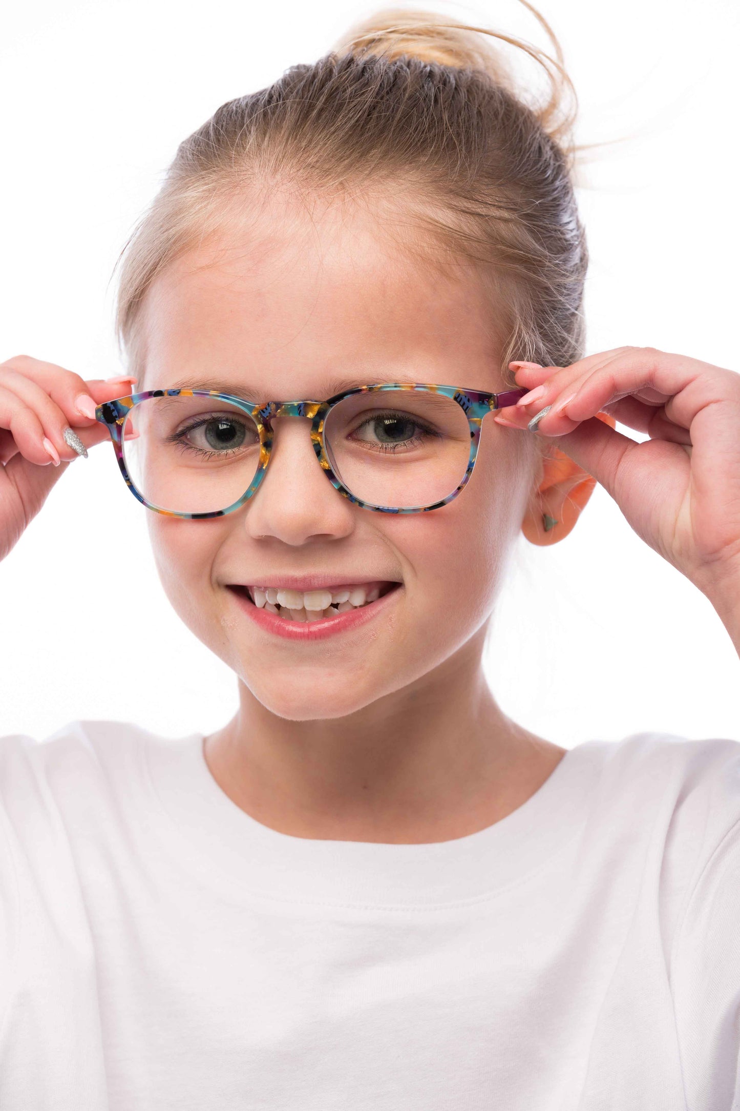 Girl Wearing Elsa Computer Glasses Prescription