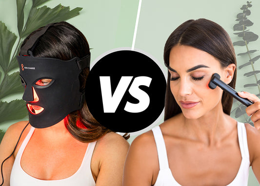 Red Light Face Masks Vs Face Wands - What's Right For You?