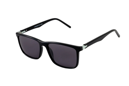 Brooklyn Sunglasses Readers (Grey) Angled View