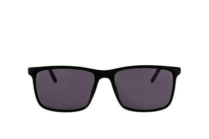 Brooklyn Sunglasses Readers (Grey) Front View